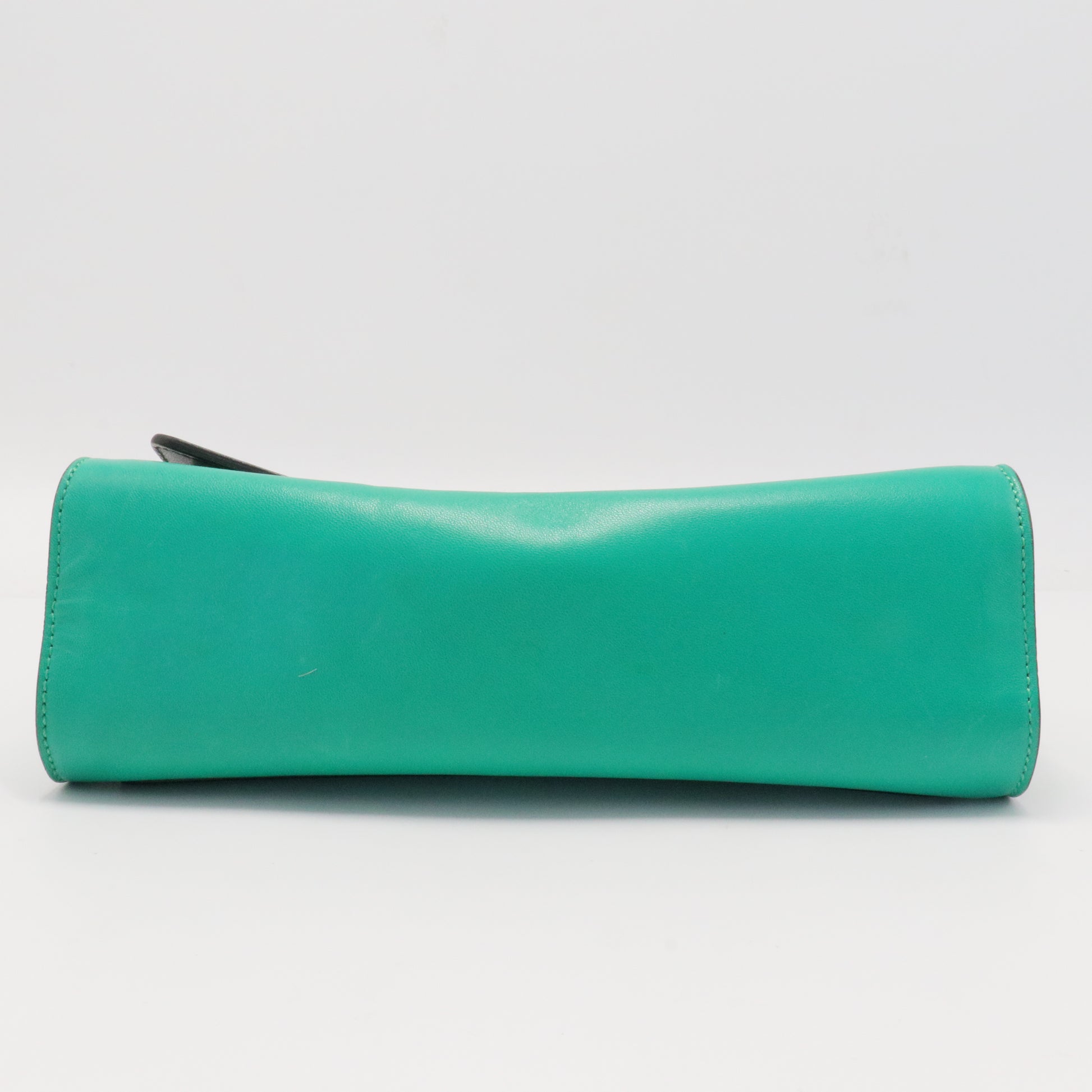 Elle Chain Clutch Python Medium
