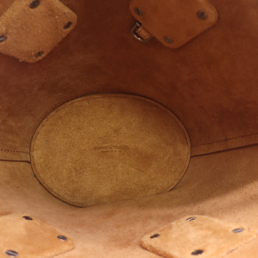Basket Tote Leather Small B24196