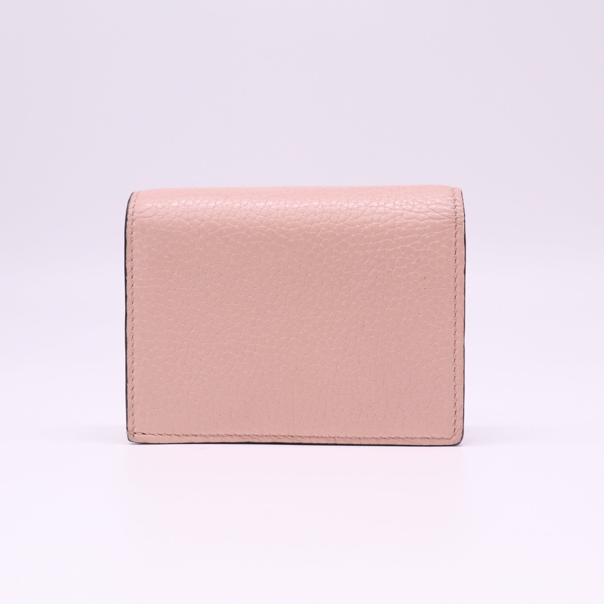 Gucci Animalier Leather Card Case Wallet W21978
