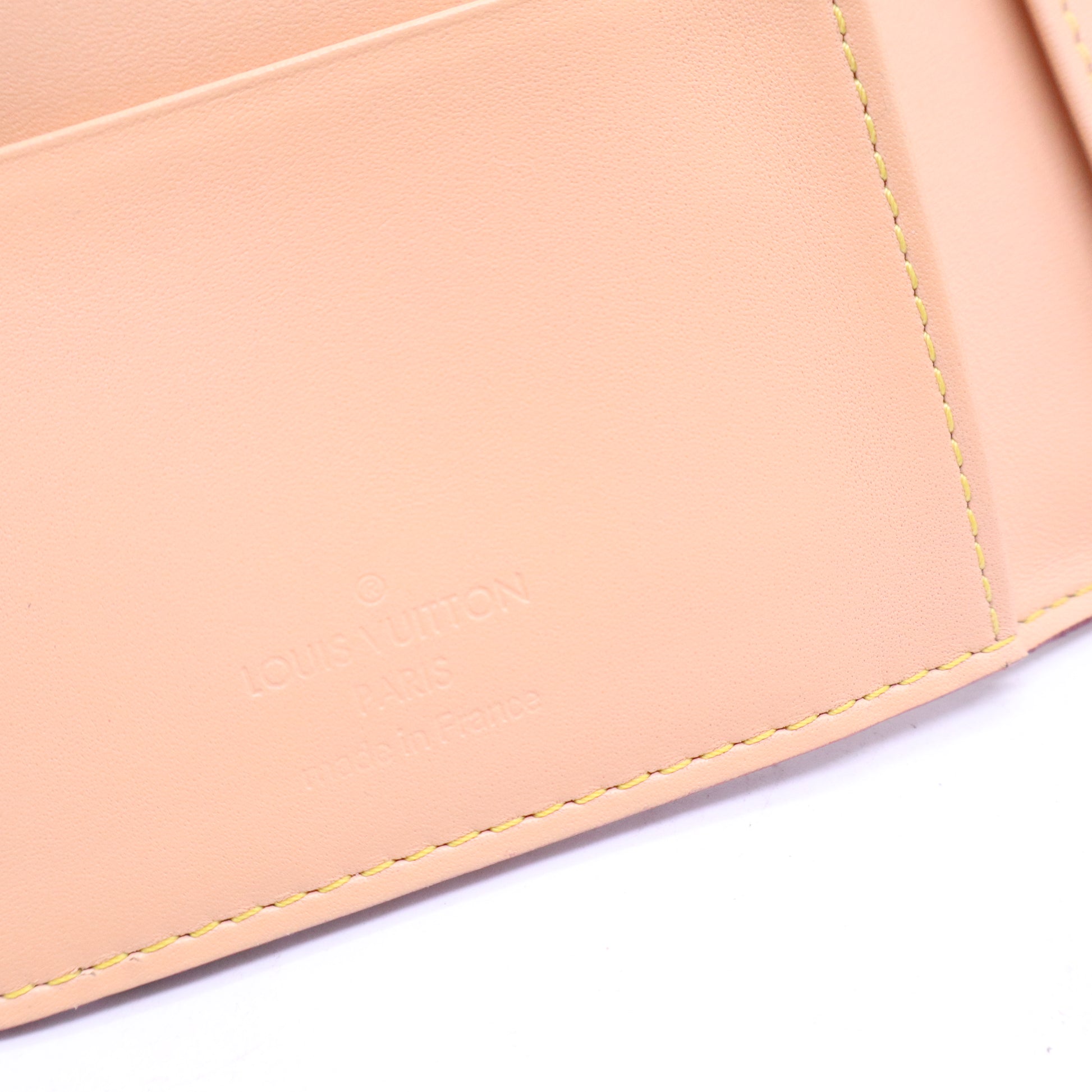 Louis Vuitton Monogram Multicolor Eugenie Wallet White Litchi twins W20800