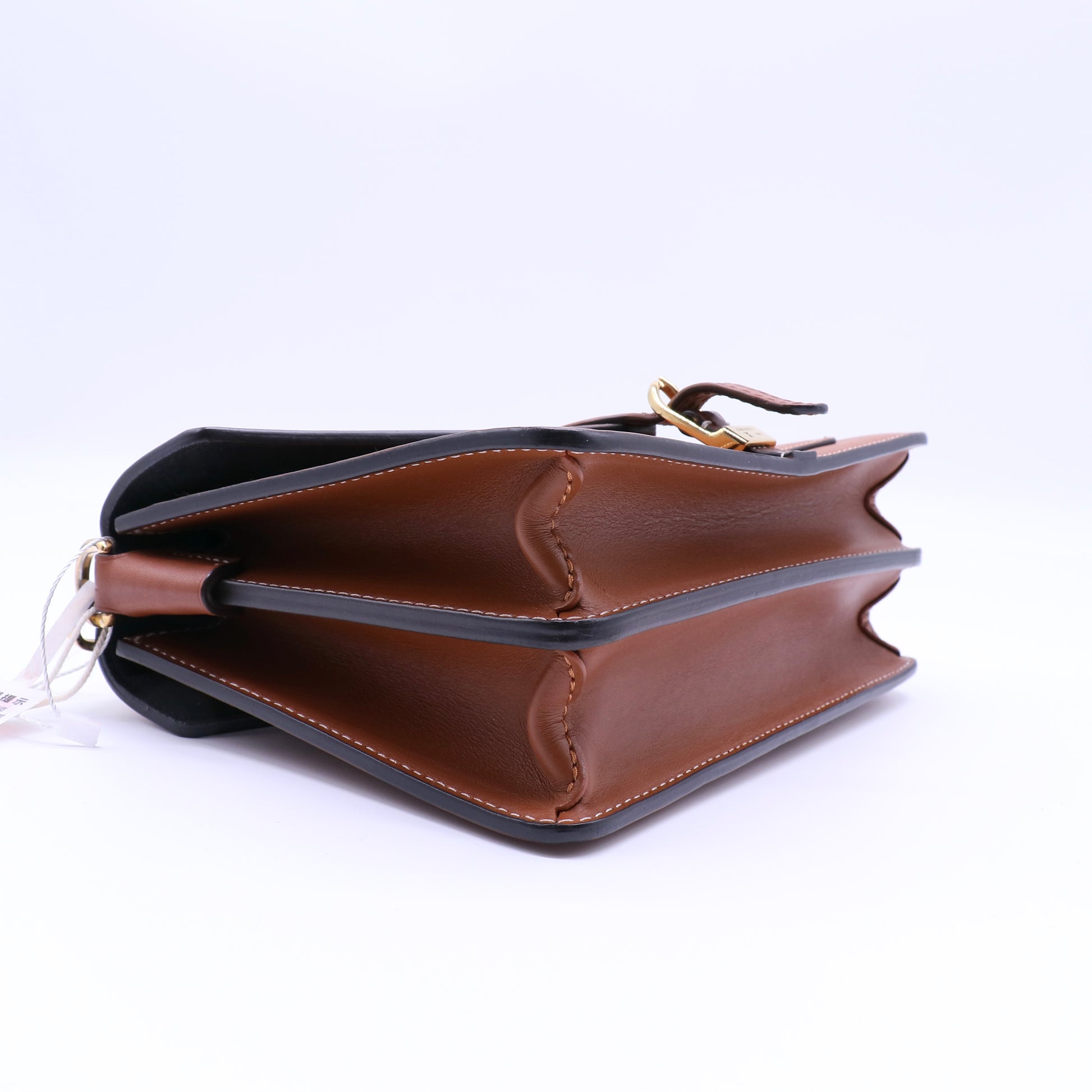 Biface Handbag Leather and Monogram Canvas Twins LDJ4319