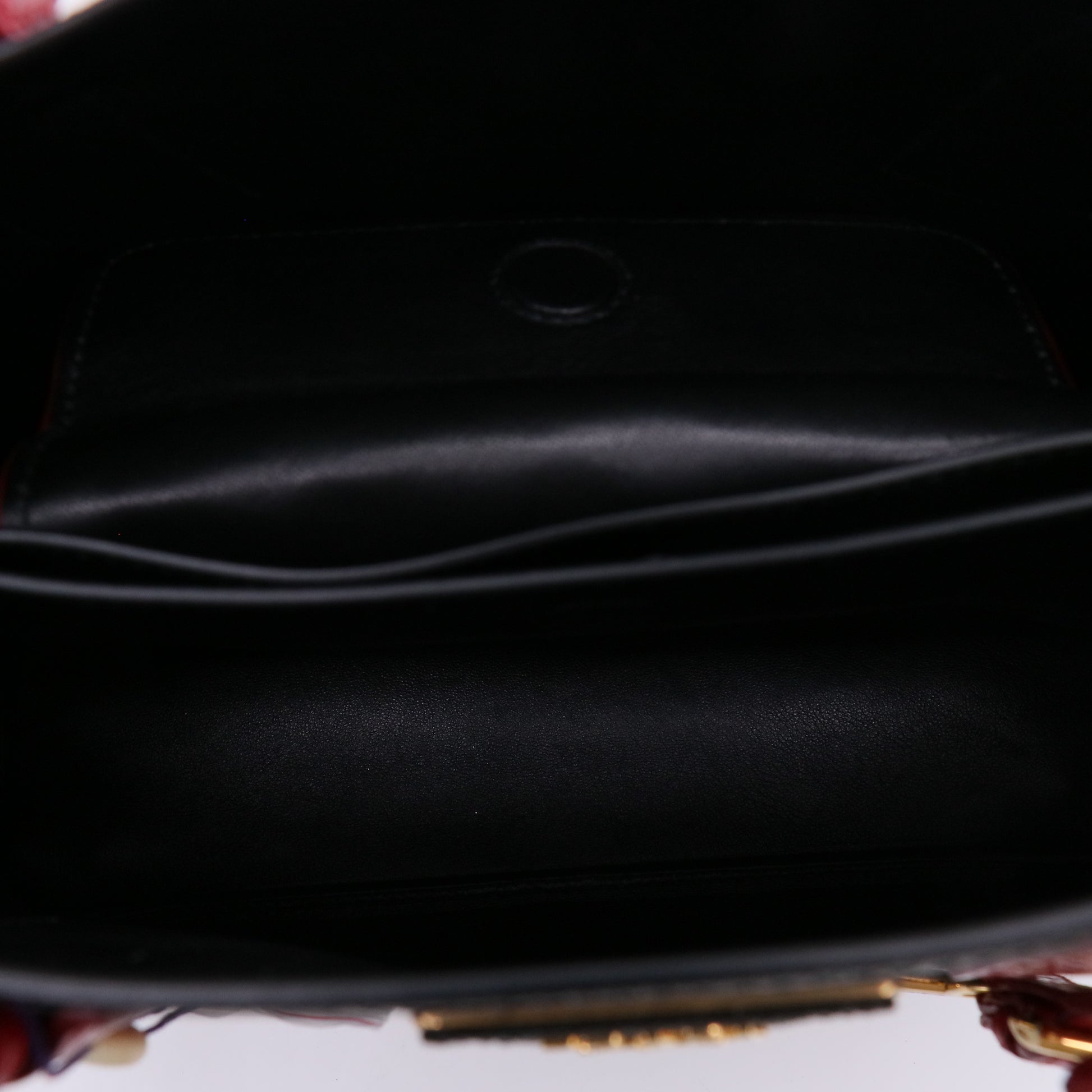 Prada Saffiano Cuir Crocodile Double Bag LDJ5119