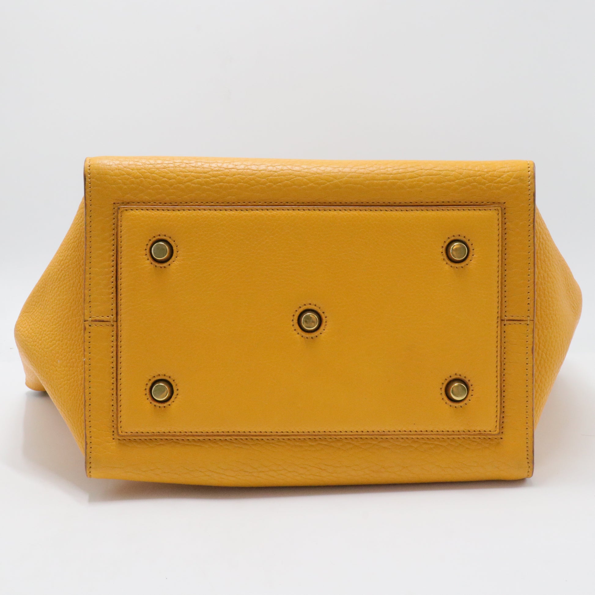 Tie Knot Tote Grainy Leather Small