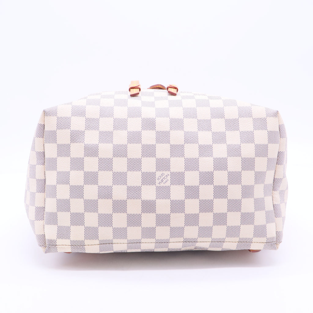 Damier Azur Canvas Sperone Backpack Bag Twins