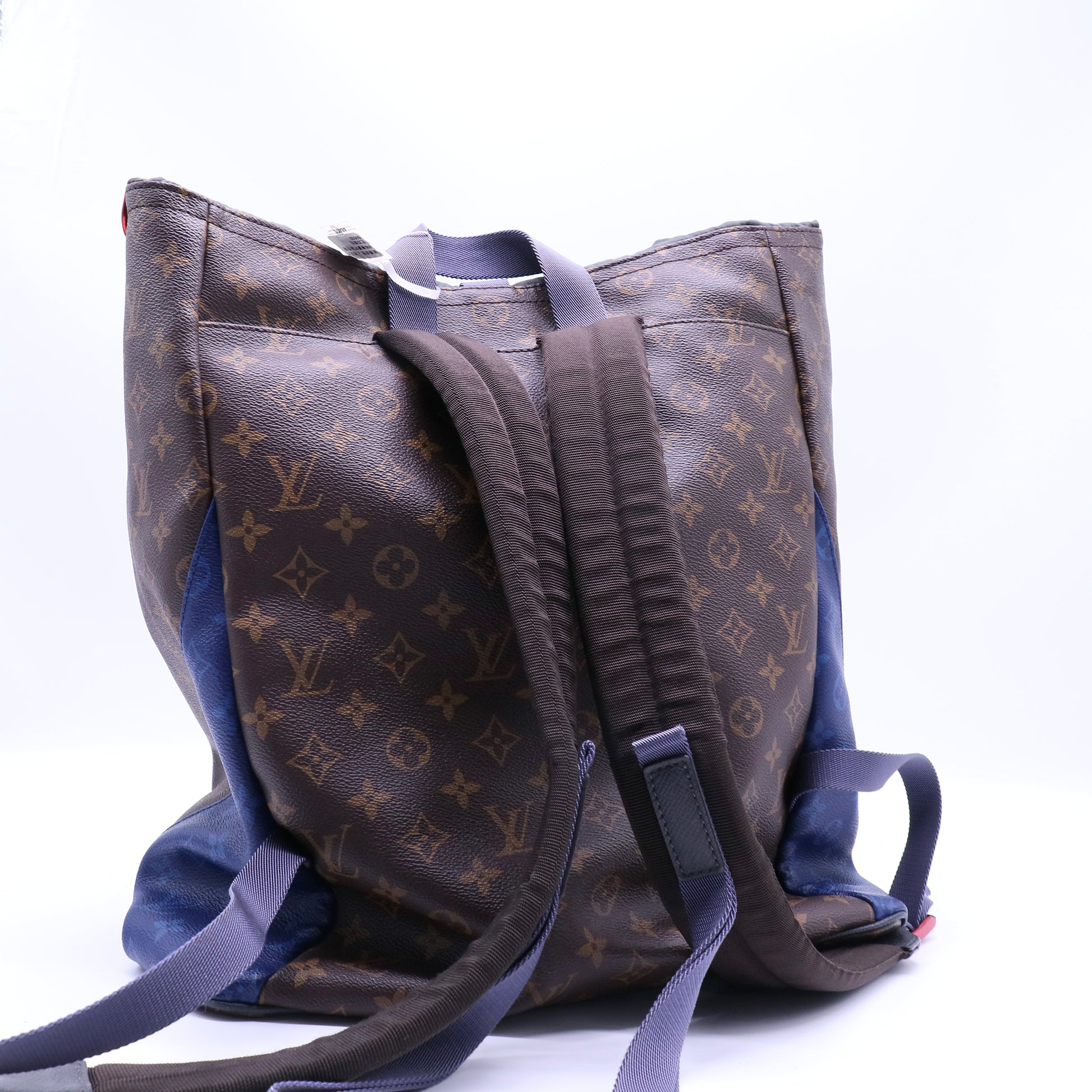 Louis Vuitton Limited Edition Monogram Blue Fleece Pack Marc Newson Ba – LAW DIVINE LUX