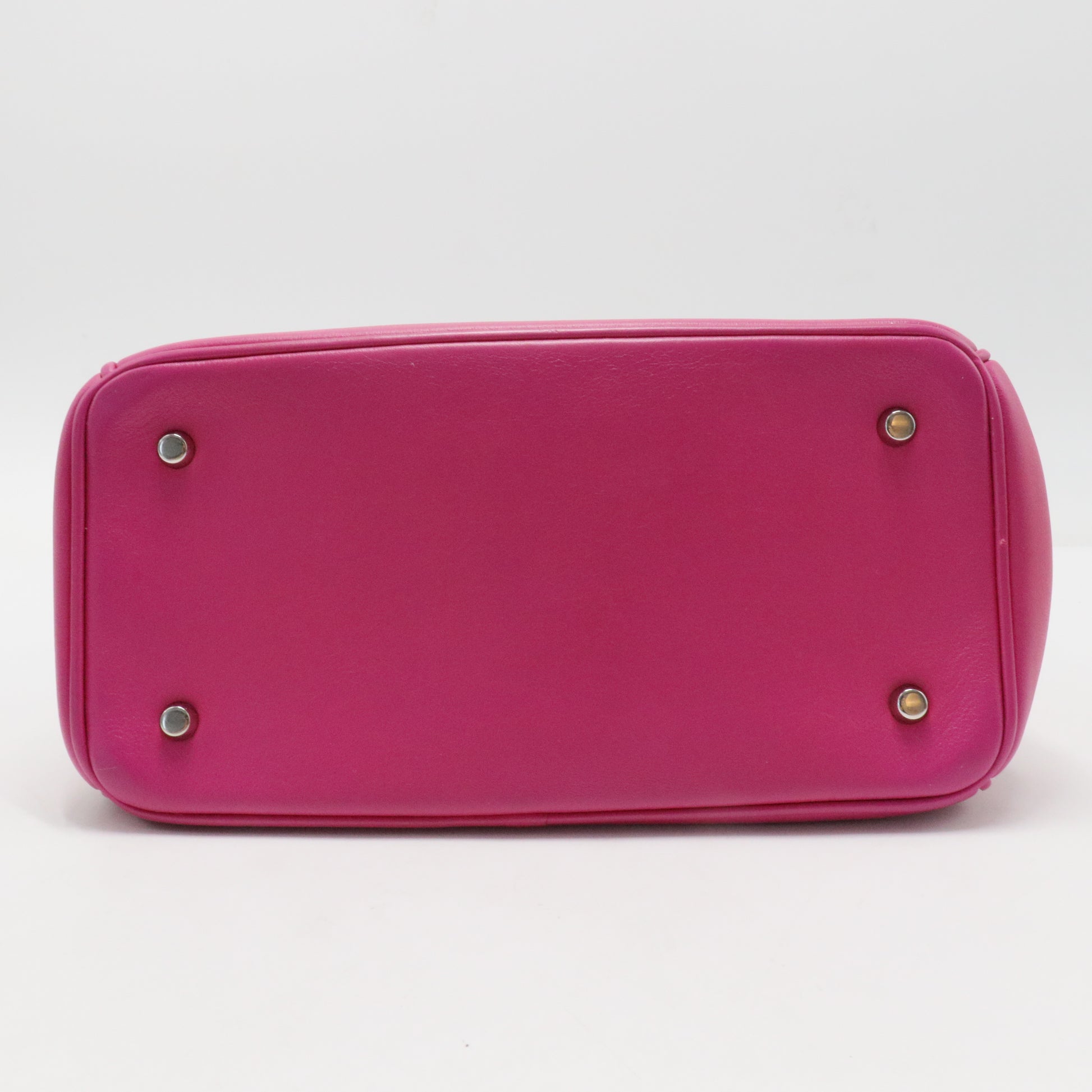 Pink Leather Be Dior Flap