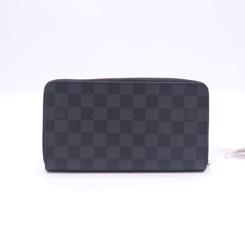 Louis Vuitton Damier Graphite Zippy Organizer Wallet  twins W23130