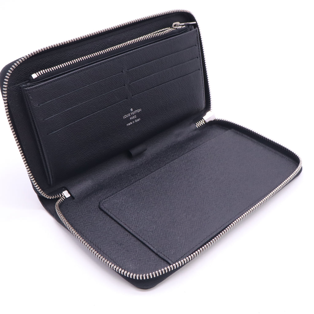 Louis Vuitton Damier Graphite Zippy Organizer Wallet  twins W23130
