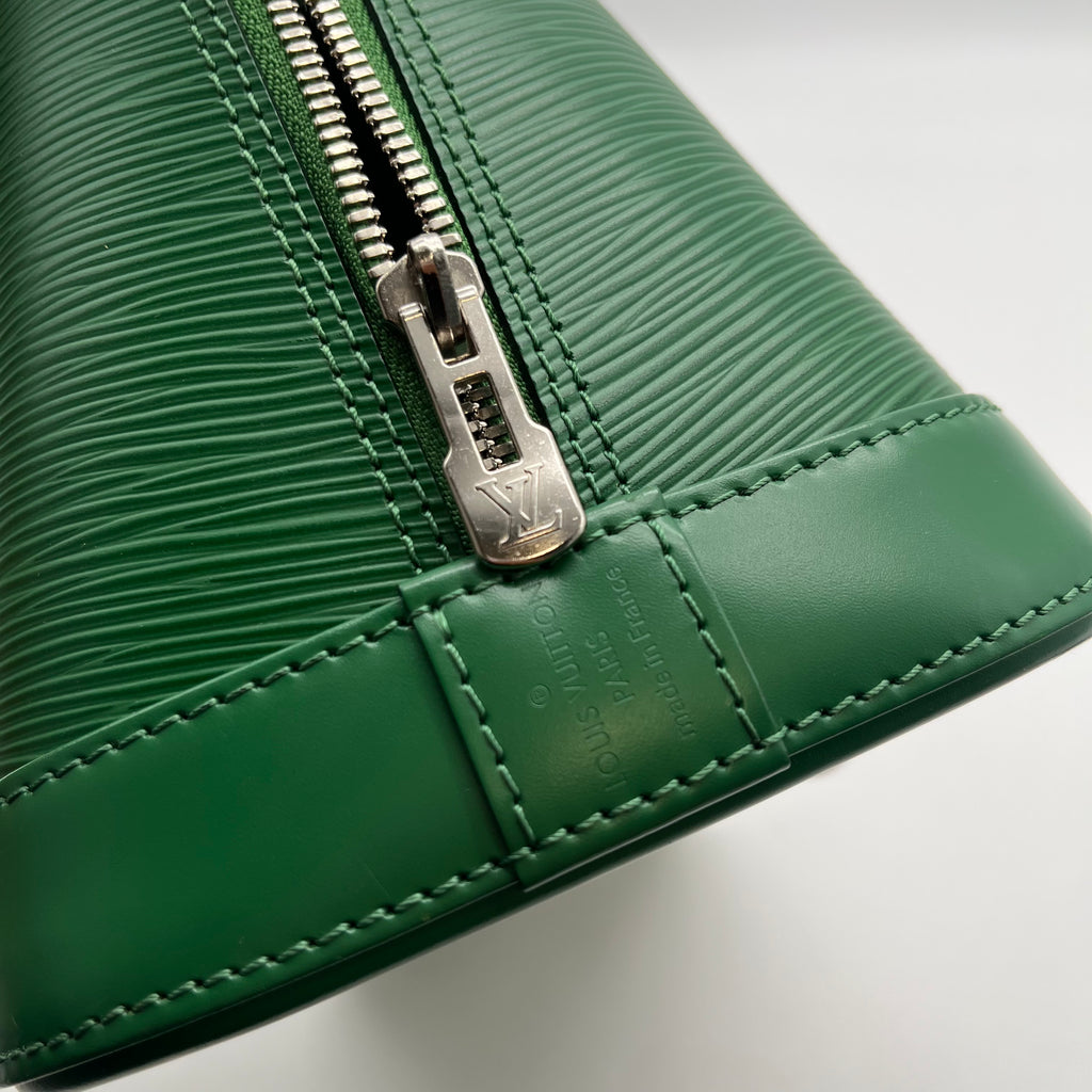 Leather Alma Epi Handbag PM twins