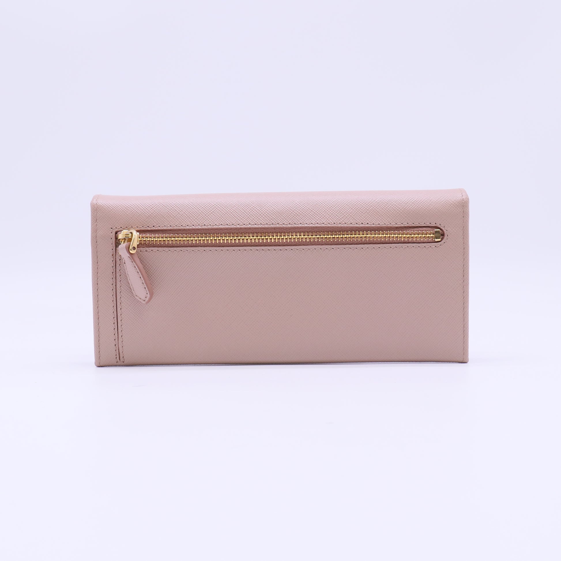 Prada Saffiano Leather Continental Flap Wallet W22093