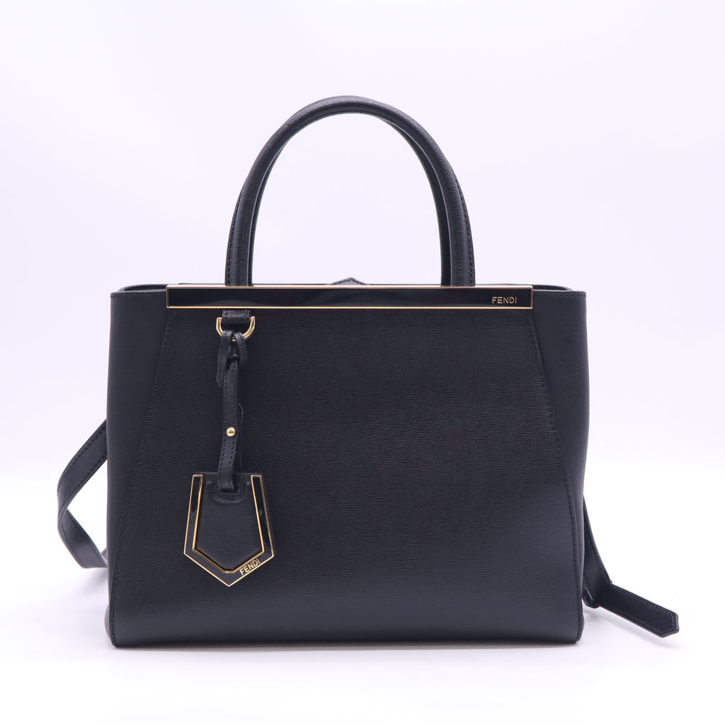 Fendi 2Jours Leather Tote Bag twins B24230