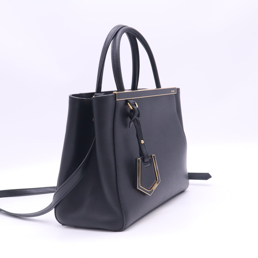Fendi 2Jours Leather Tote Bag twins B24230