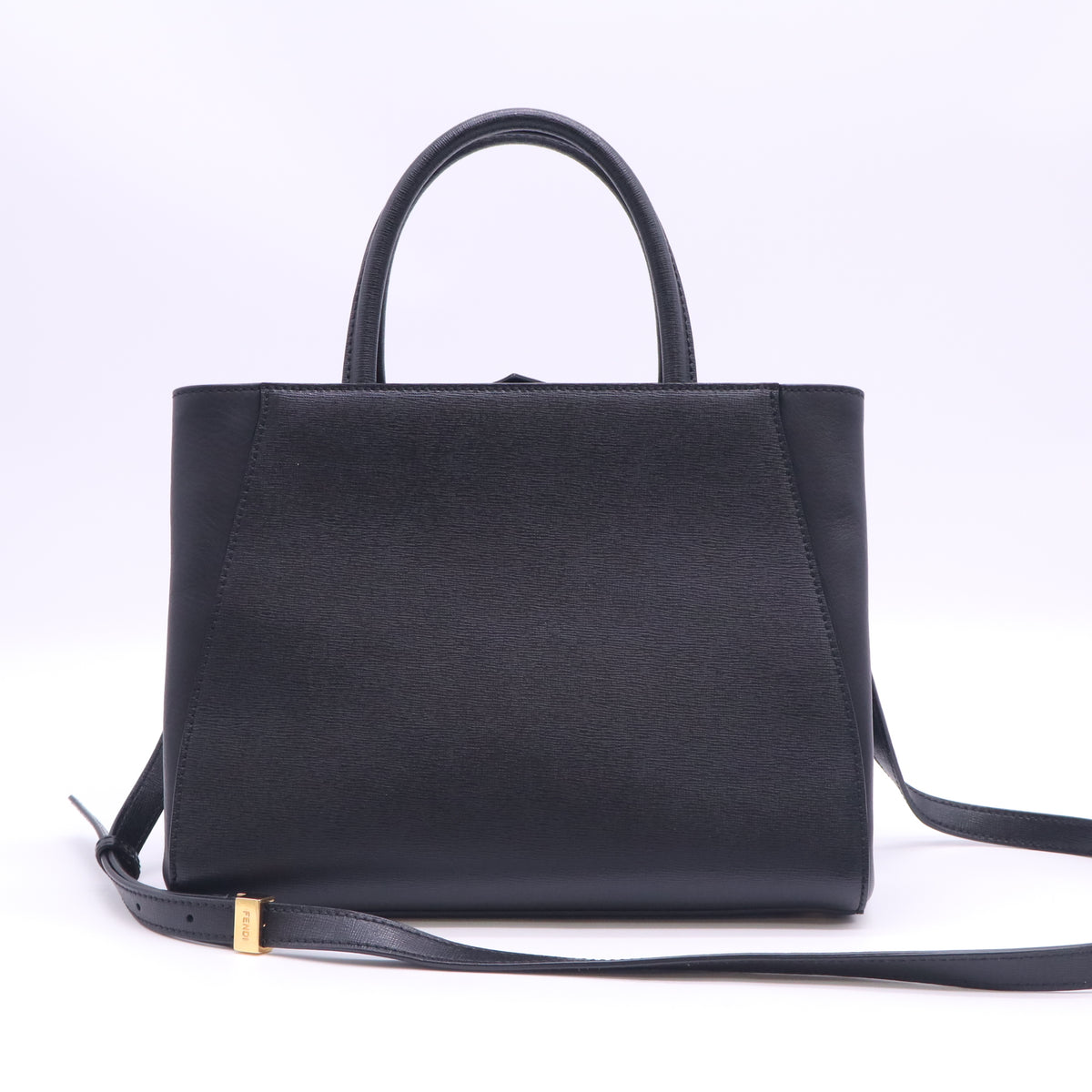 Fendi 2Jours Leather Tote Bag twins B24230