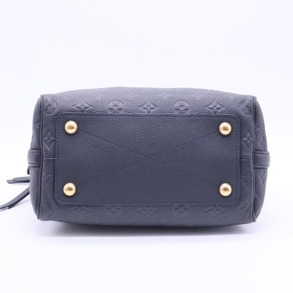 Speedy Bandouliere Bag Monogram Empreinte Leather 25 Twins