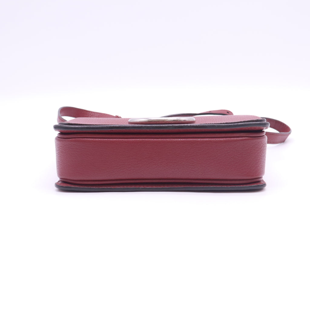 Burberry Small D-Ring Leather Shoulder Bag twins B24116