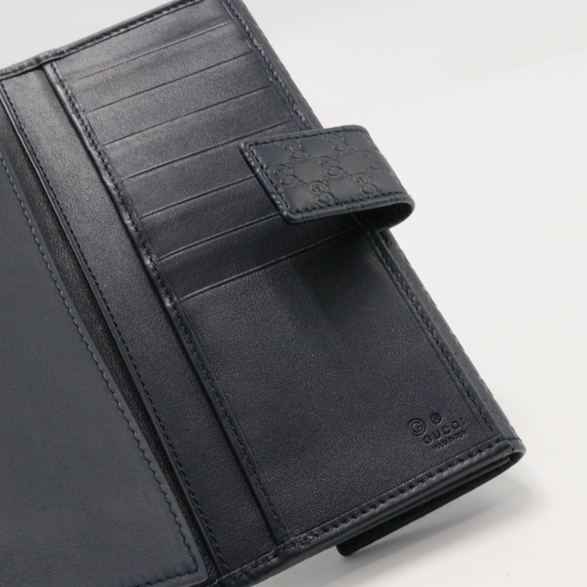 Continental Flap Wallet Microguccissima Leather Long
