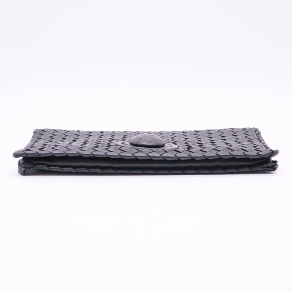 Nappa Intrecciato Turnlock Clutch Quetsche