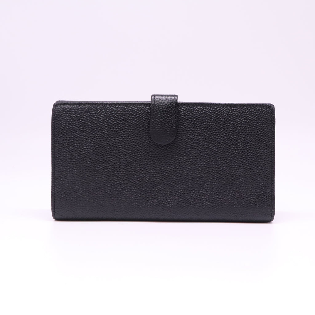 Chanel Timeless CC Caviar Flap Long Wallet W21923