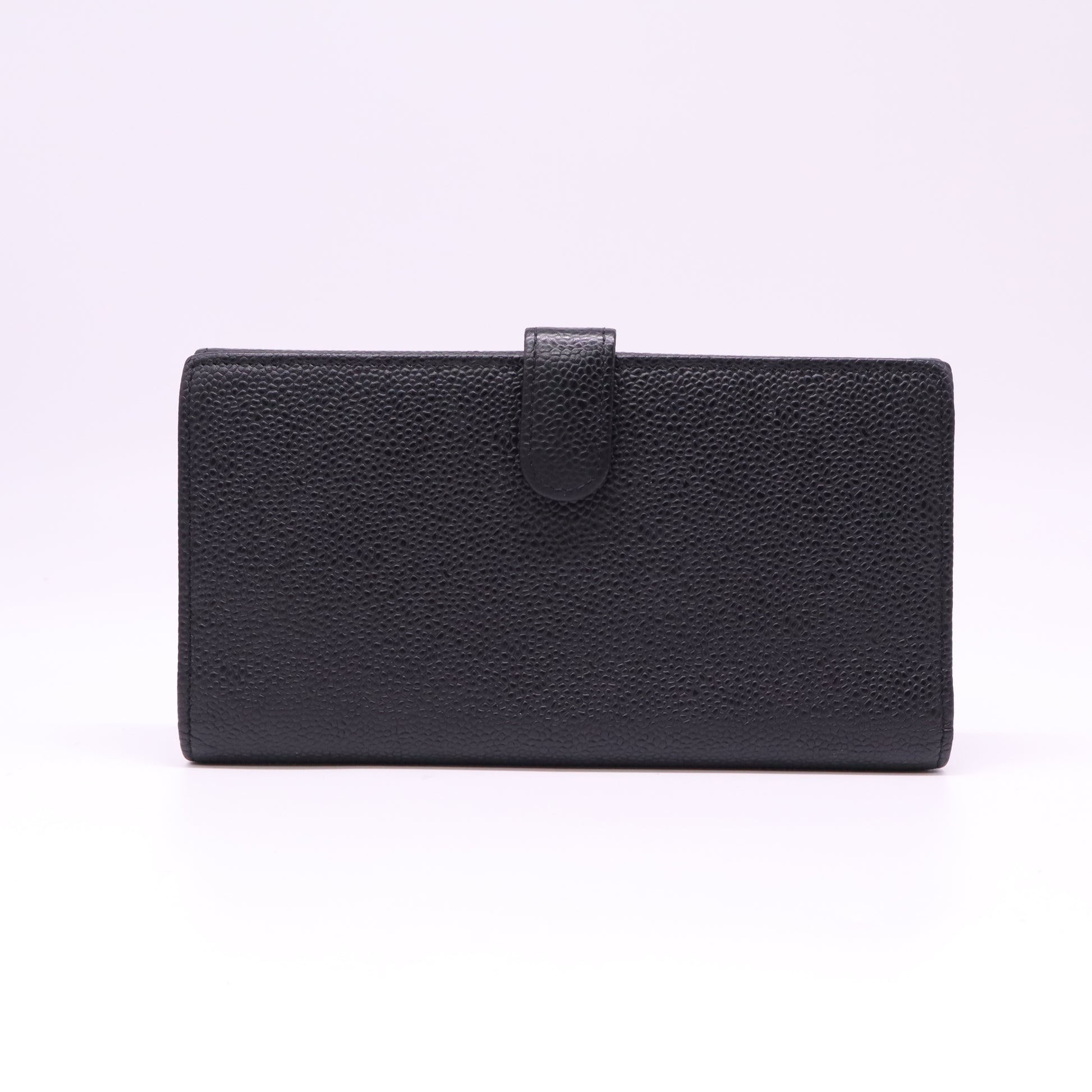 Chanel Timeless CC Caviar Flap Long Wallet W21923
