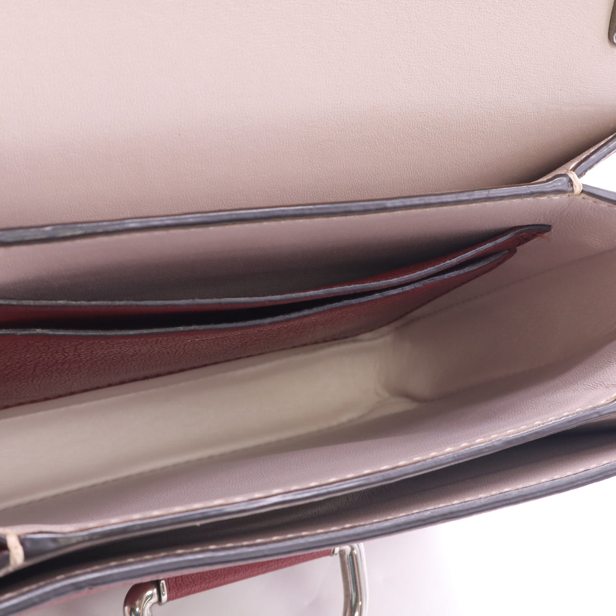 Burberry Small D-Ring Leather Shoulder Bag twins B24116