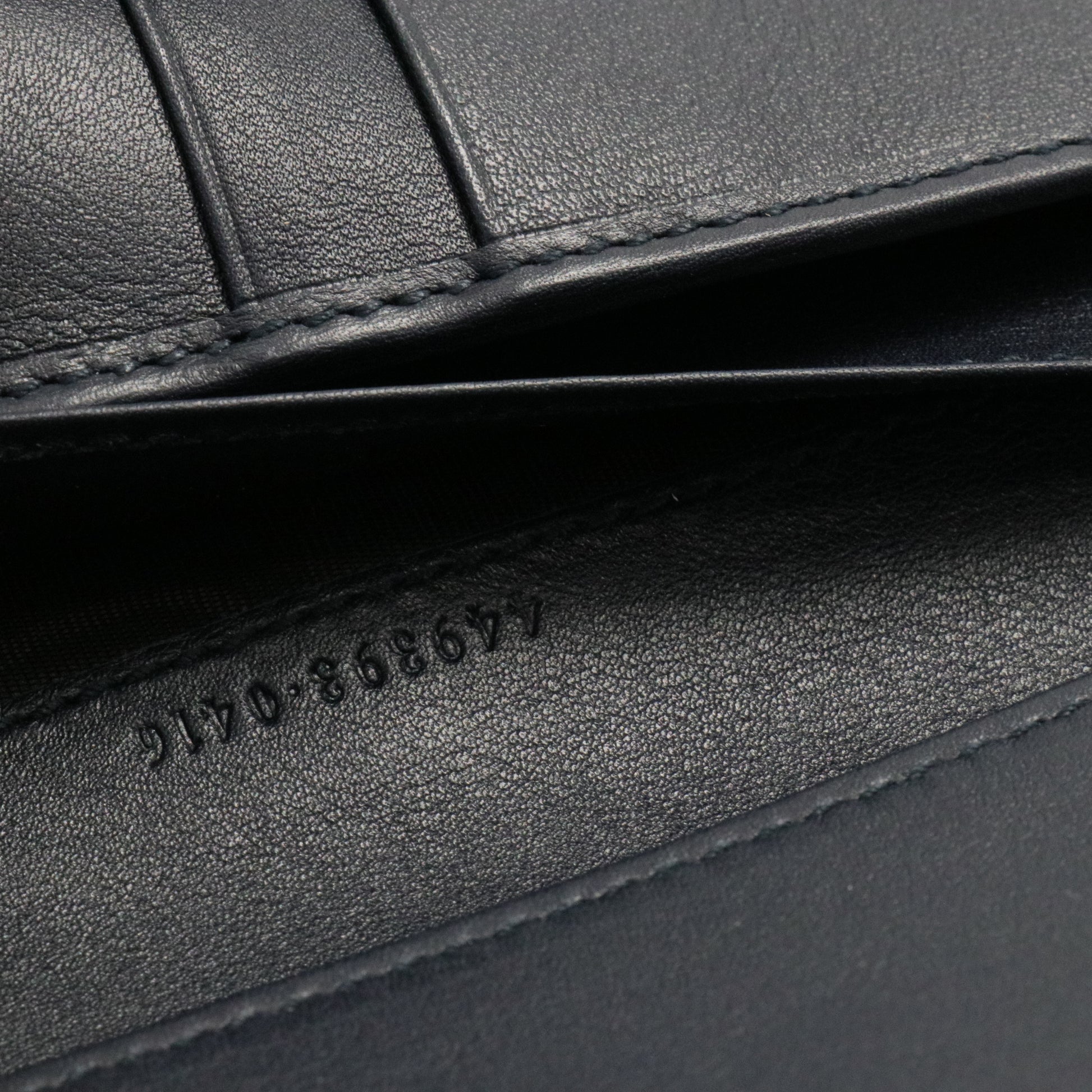 Continental Flap Wallet Microguccissima Leather Long