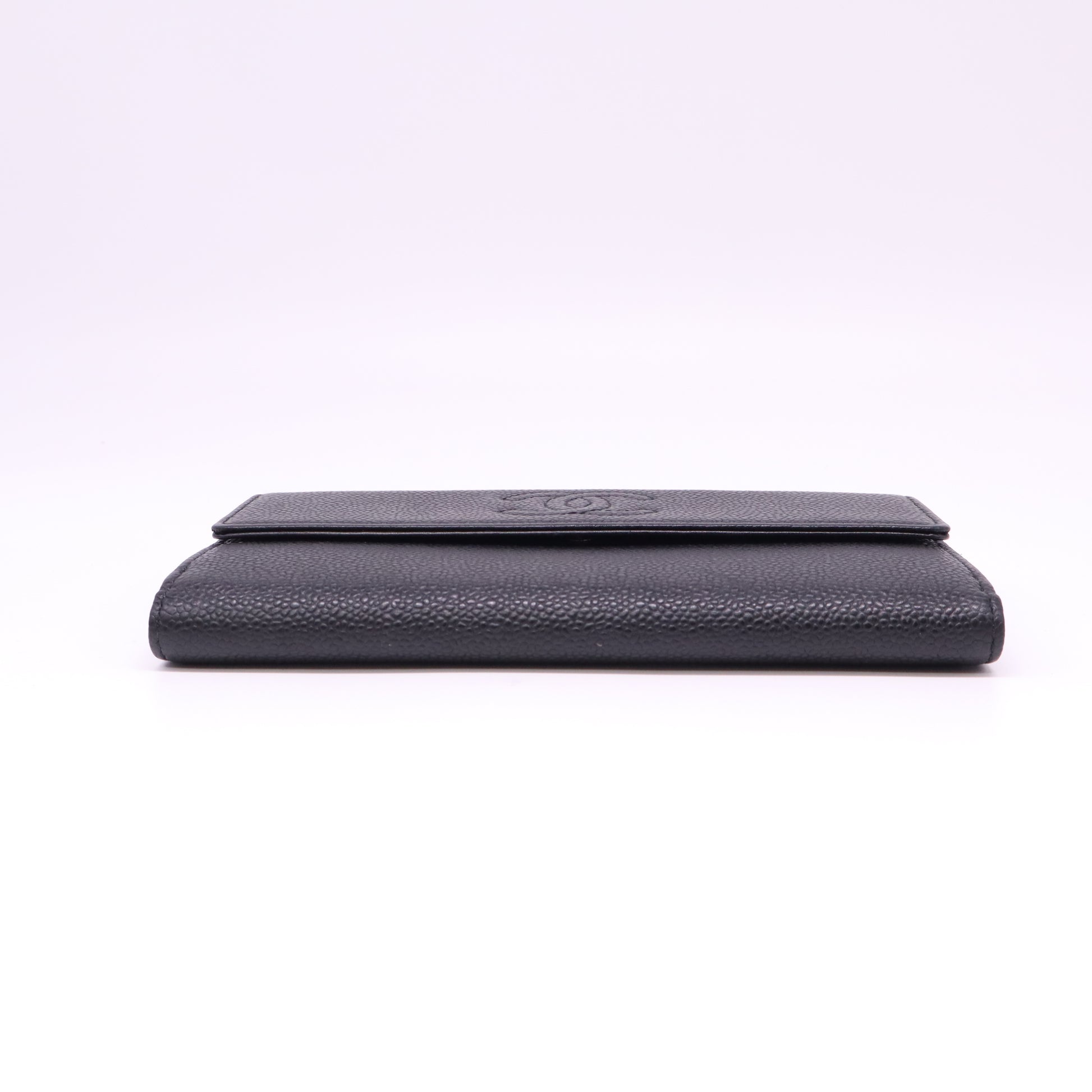 Chanel Timeless CC Caviar Flap Long Wallet W21923