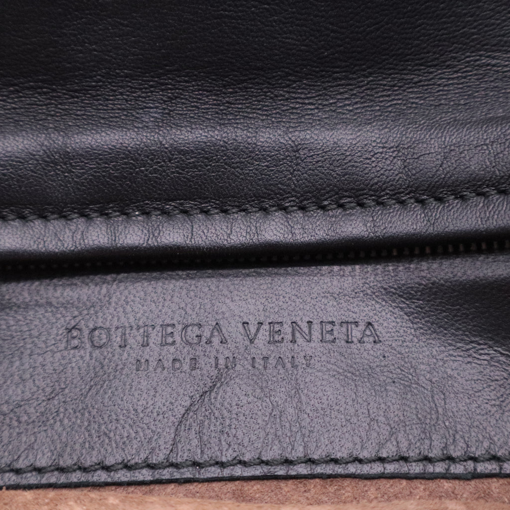 Nappa Intrecciato Turnlock Clutch Quetsche