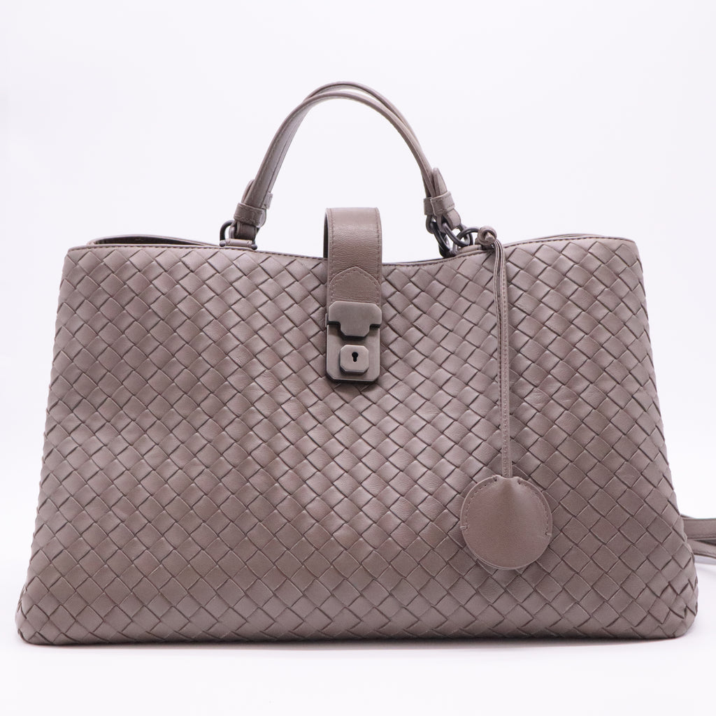 Roma Bag Intrecciato Nappa Large