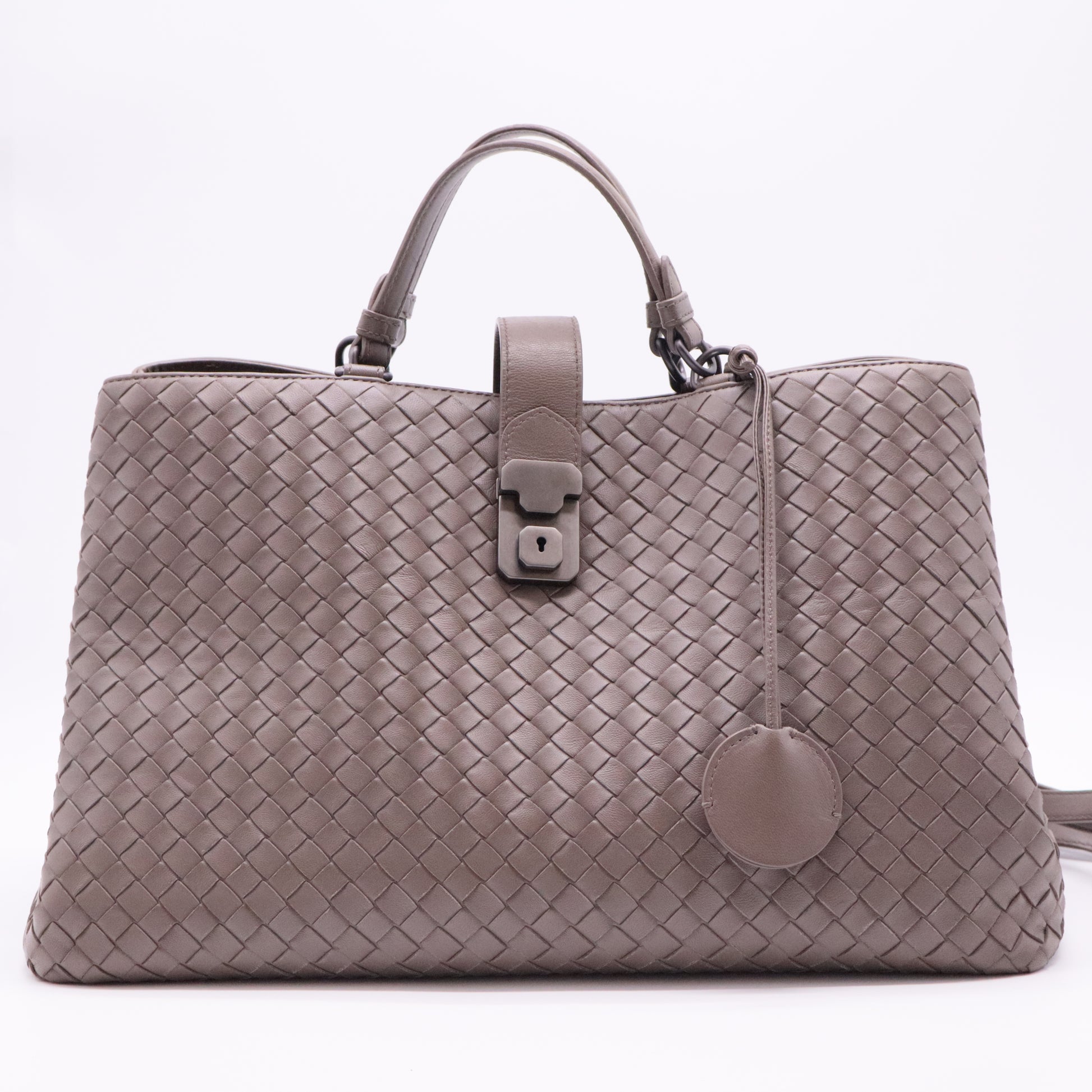 Roma Bag Intrecciato Nappa Large