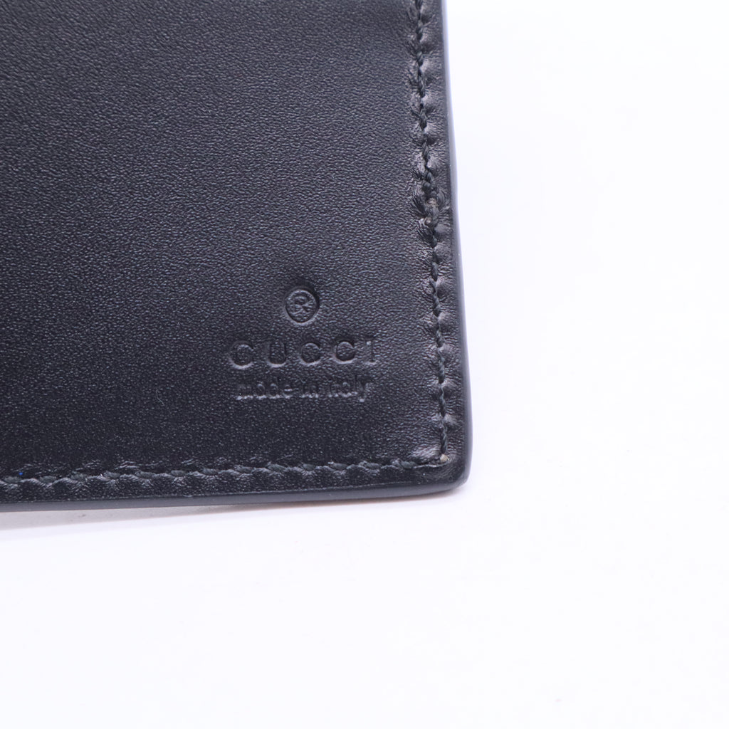 GG Supreme Monogram Wallet Black