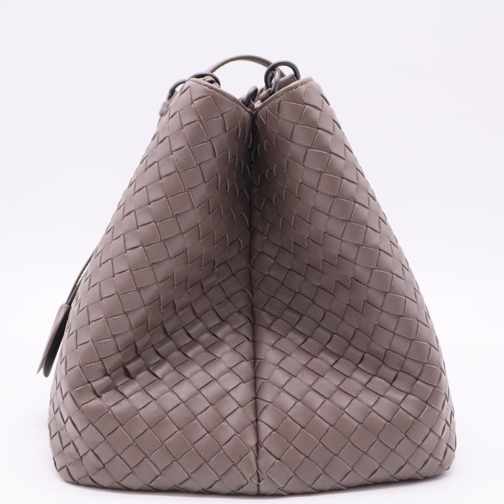 Roma Bag Intrecciato Nappa Large