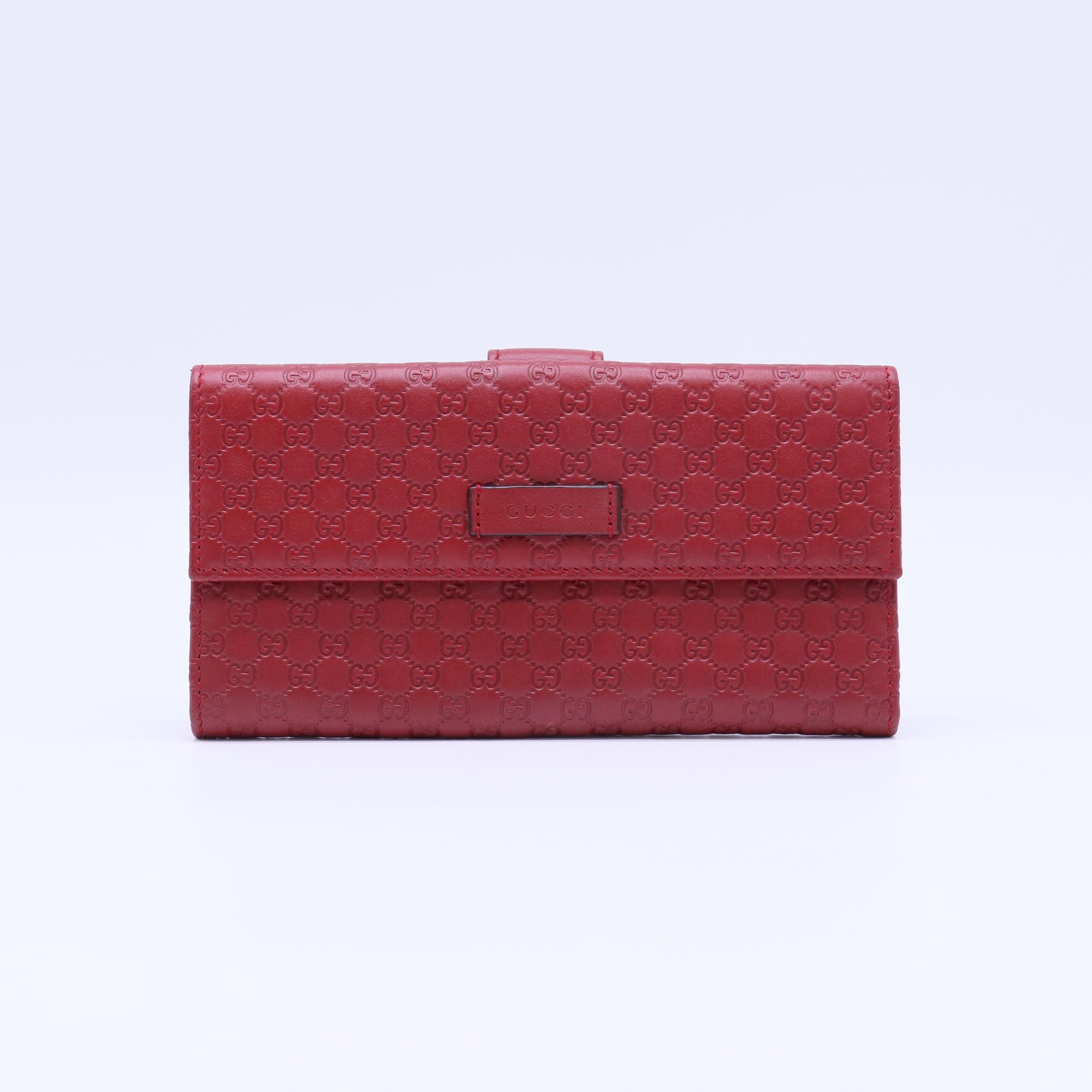 Gucci Microguccissima Leather Continental Flap Wallet W21802