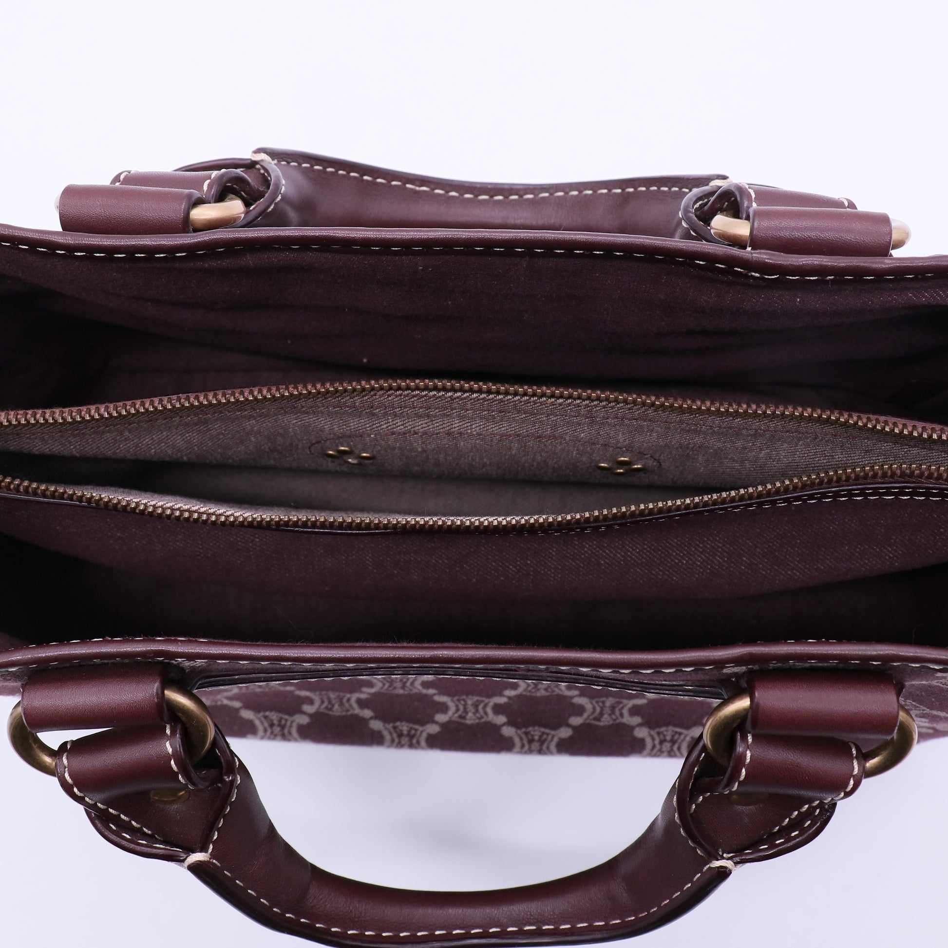 Céline Macadam Denim Boogie Handbag B21115