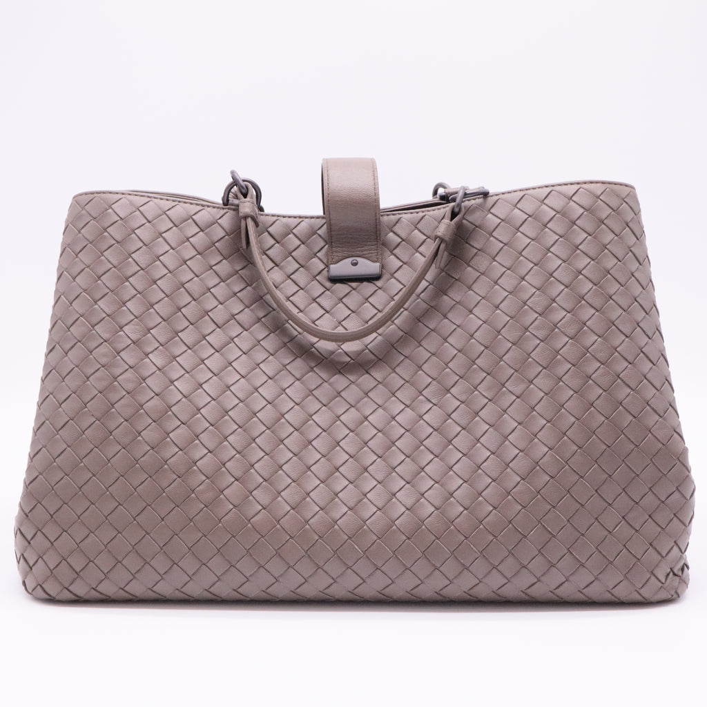 Roma Bag Intrecciato Nappa Large