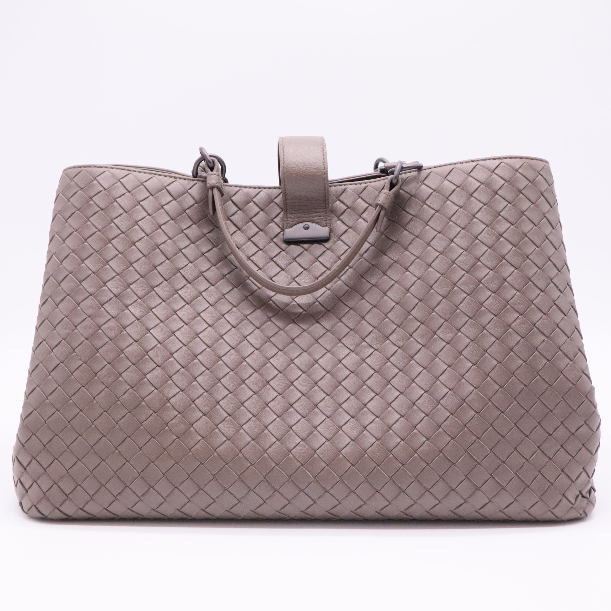 Roma Bag Intrecciato Nappa Large