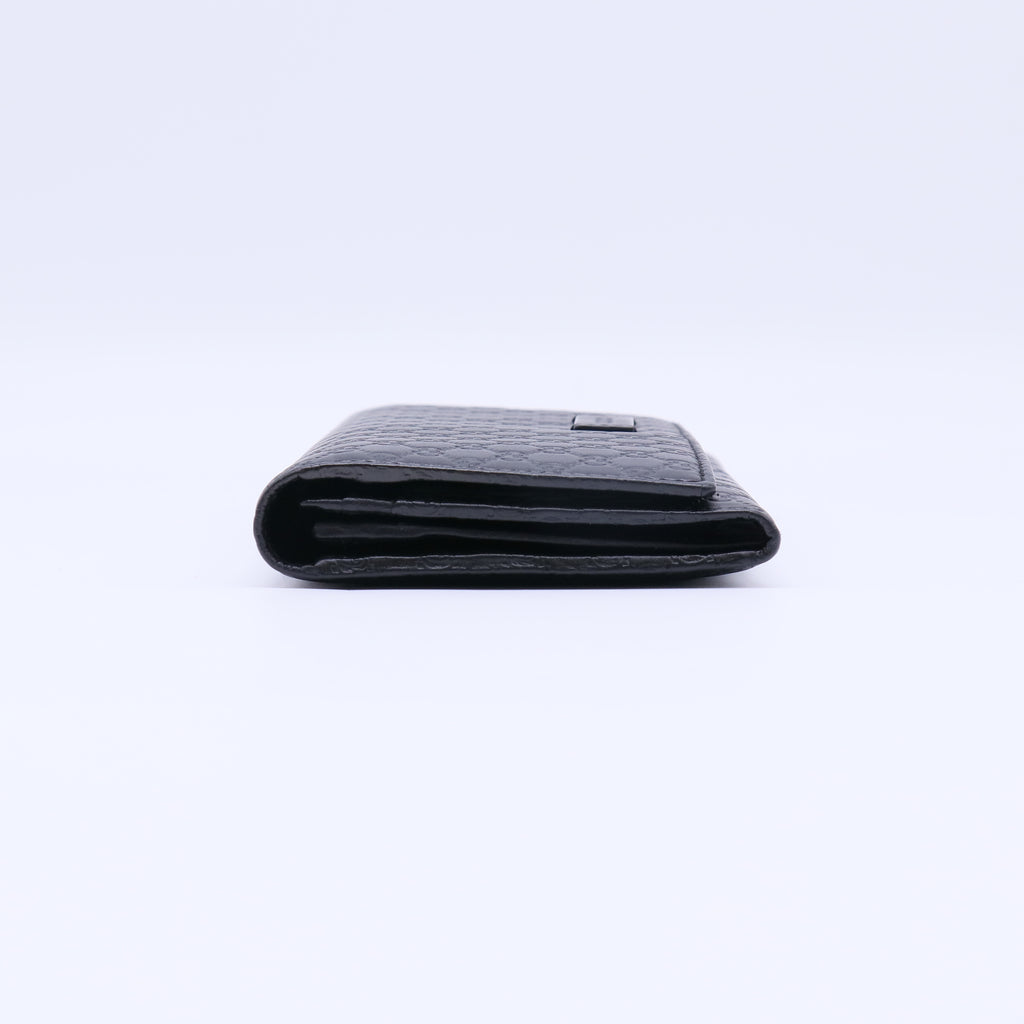 Gucci Microguccissima Leather Continental Flap Wallet W21801