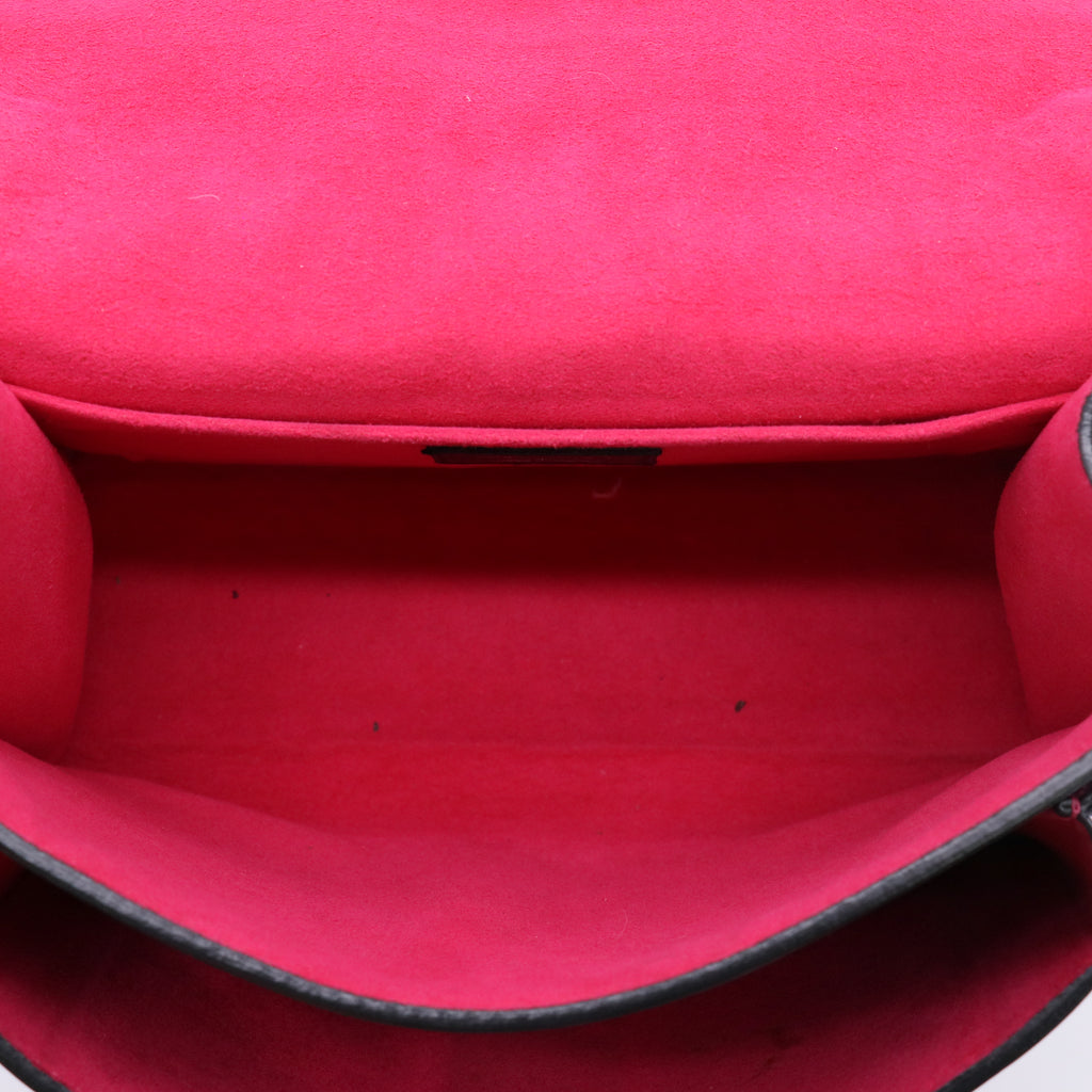 Louis Vuitton Mylockme Handbag Limited Edition Pin Embellished Leather BB twins LDJ5092