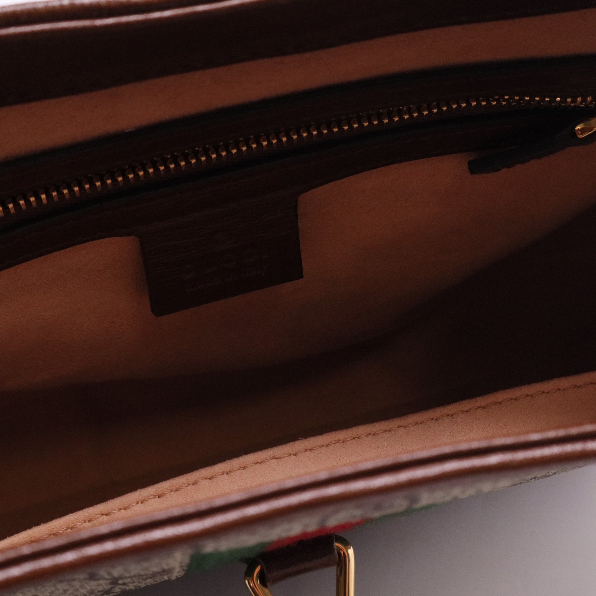 Brown Small GG Supreme Jackie 1961 Crossbody Beige Twins