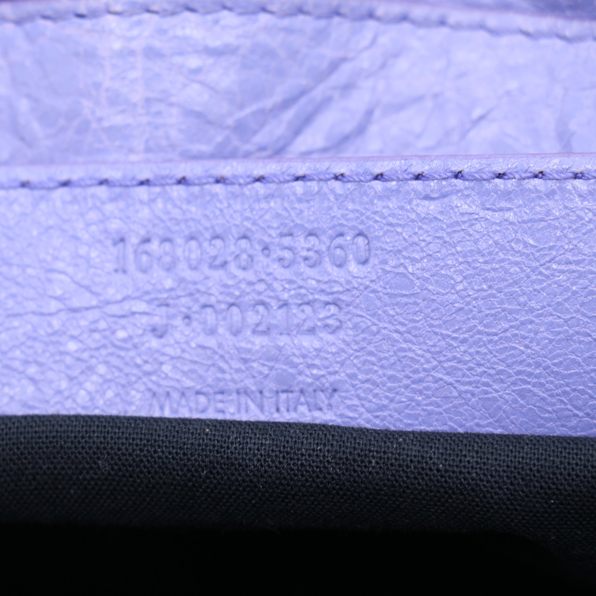 Balenciaga Glycine Lambskin Leather Motorcycle Work Bag twins LDJ3697