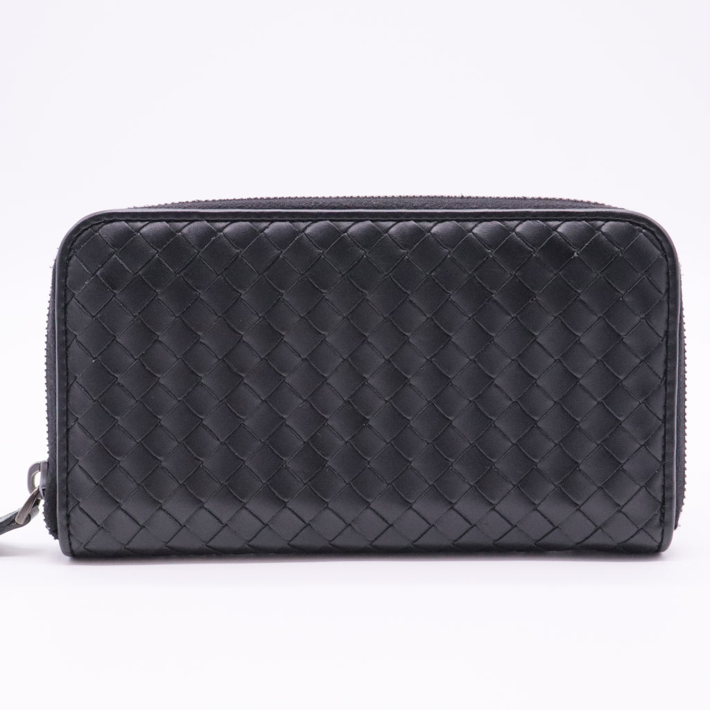 Nappa Intrecciato Ayers Zip Around