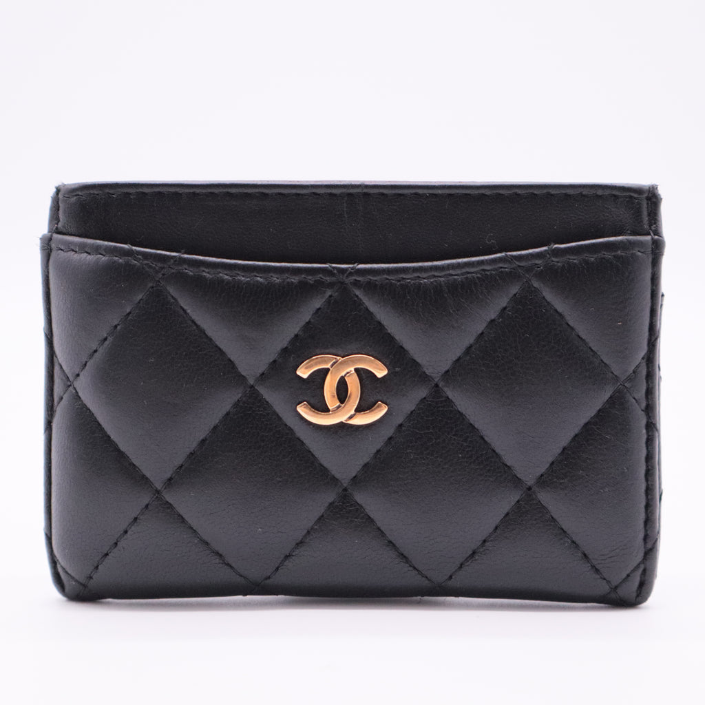 Interlocking CC Logo Card Holder