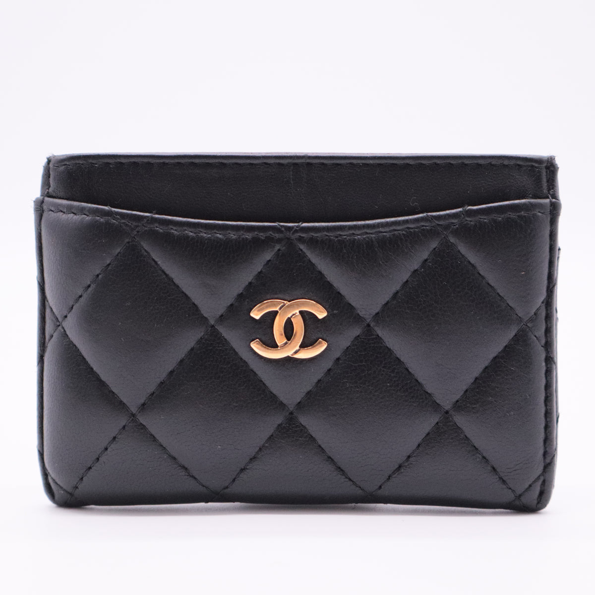 Interlocking CC Logo Card Holder