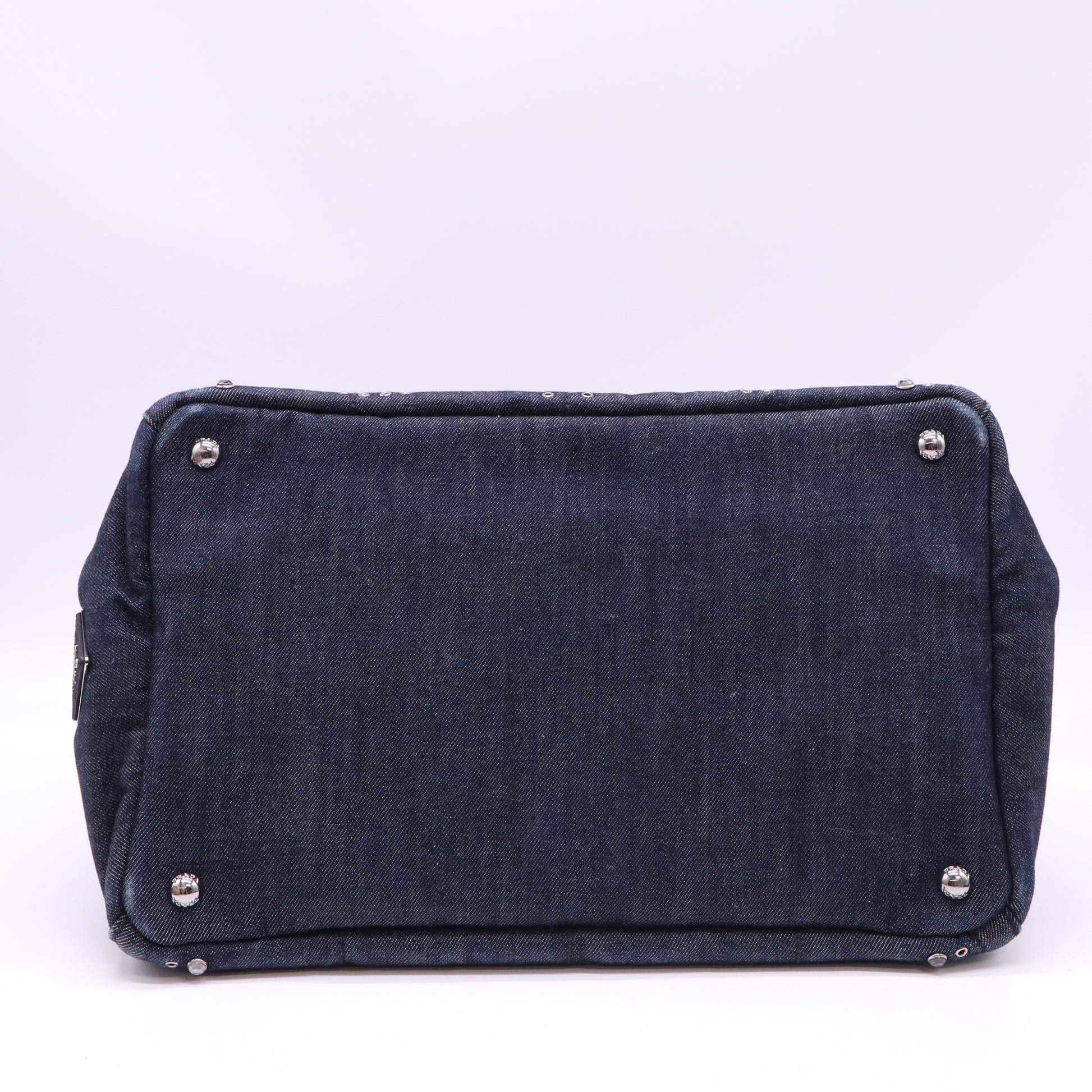 Canapa Convertible Tote Rhinestone Embellished Denim Large Twins LDJ4598