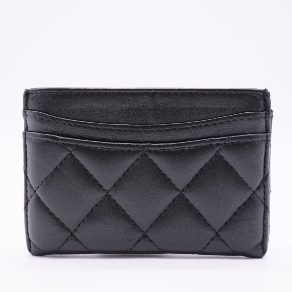 Interlocking CC Logo Card Holder