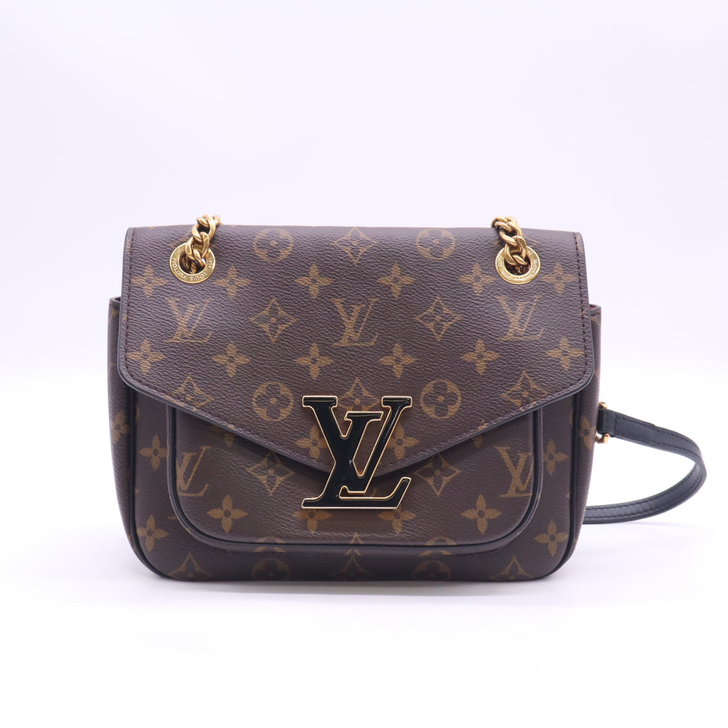 Louis Vuitton Monogram Passy Chain Shoulder Bag B24160