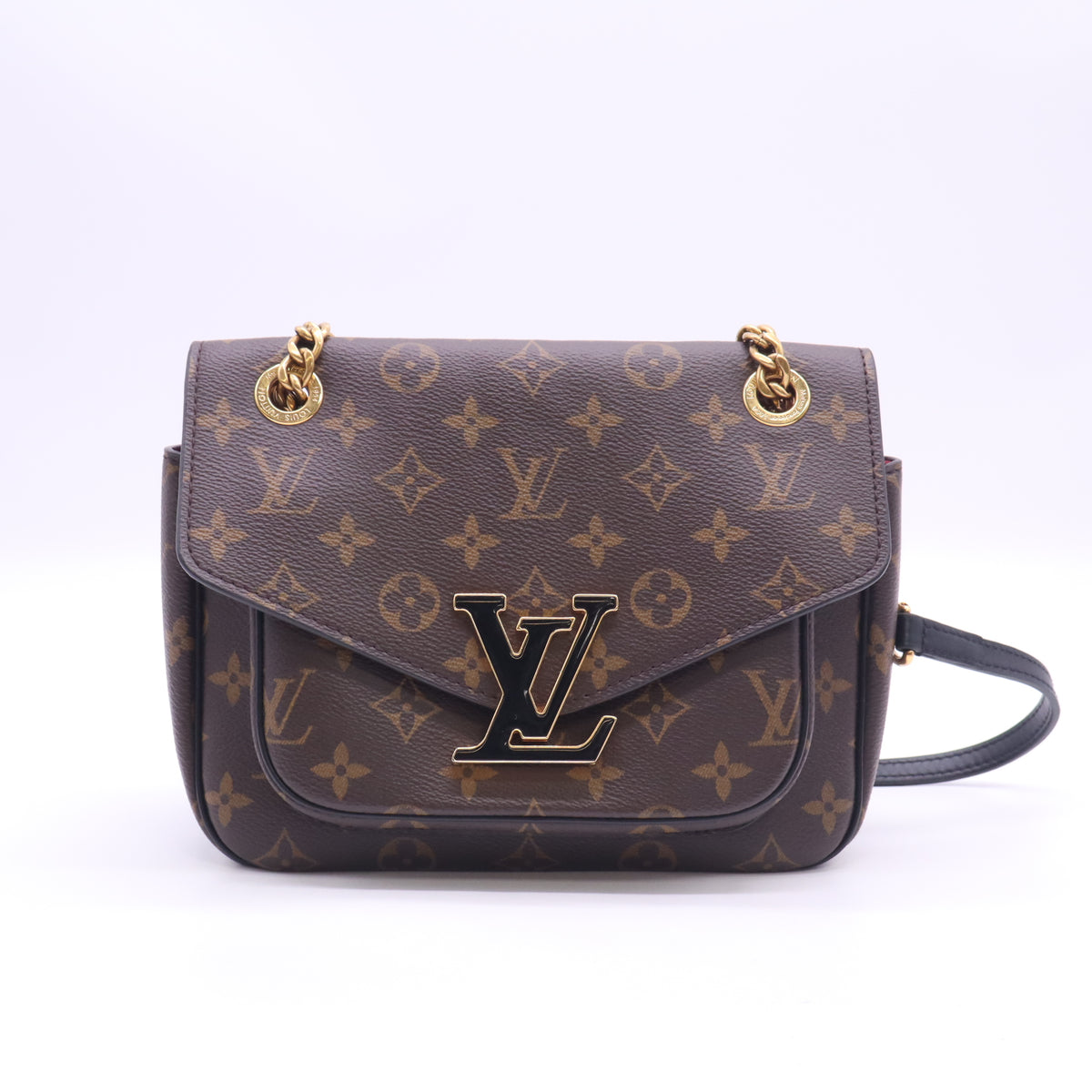 Louis Vuitton Monogram Passy Chain Shoulder Bag B24160