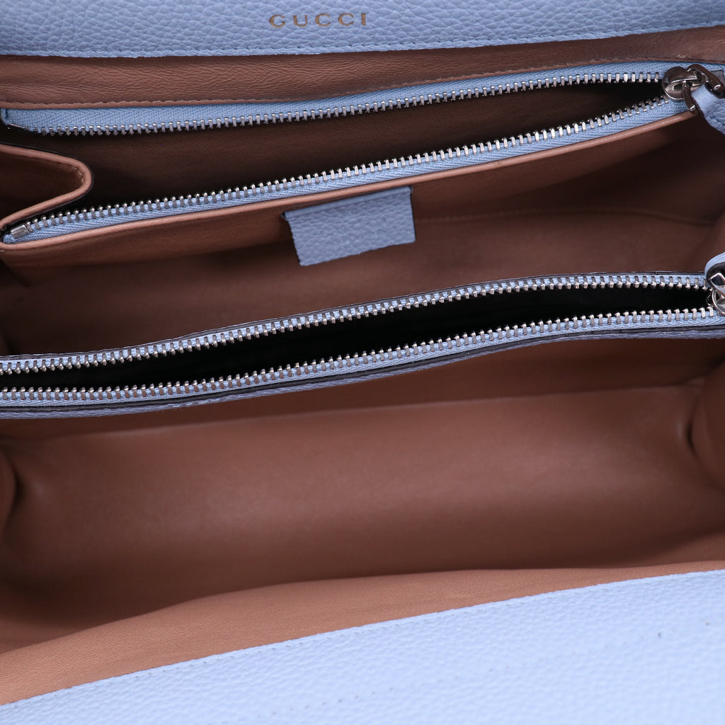 Gucci Interlocking G Horsebit Zumi Top Handle Bag Twins B21548