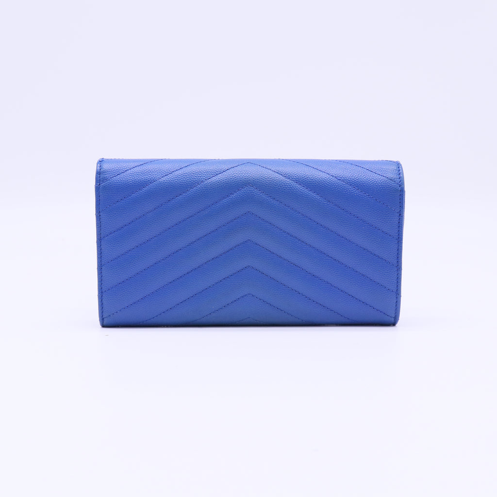 Saint Laurent Monogram Grain De Poudre Envelope Wallet W22071