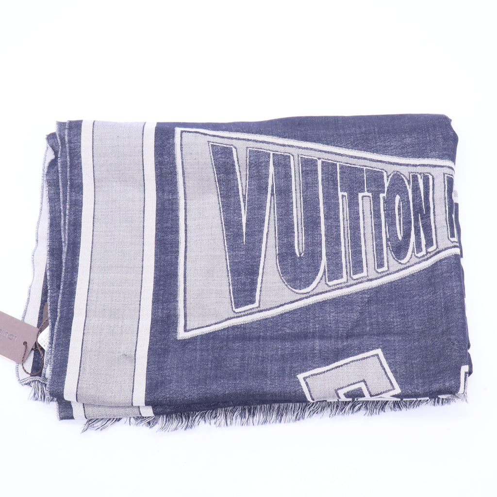 Ivy League Navy Men's Scarf