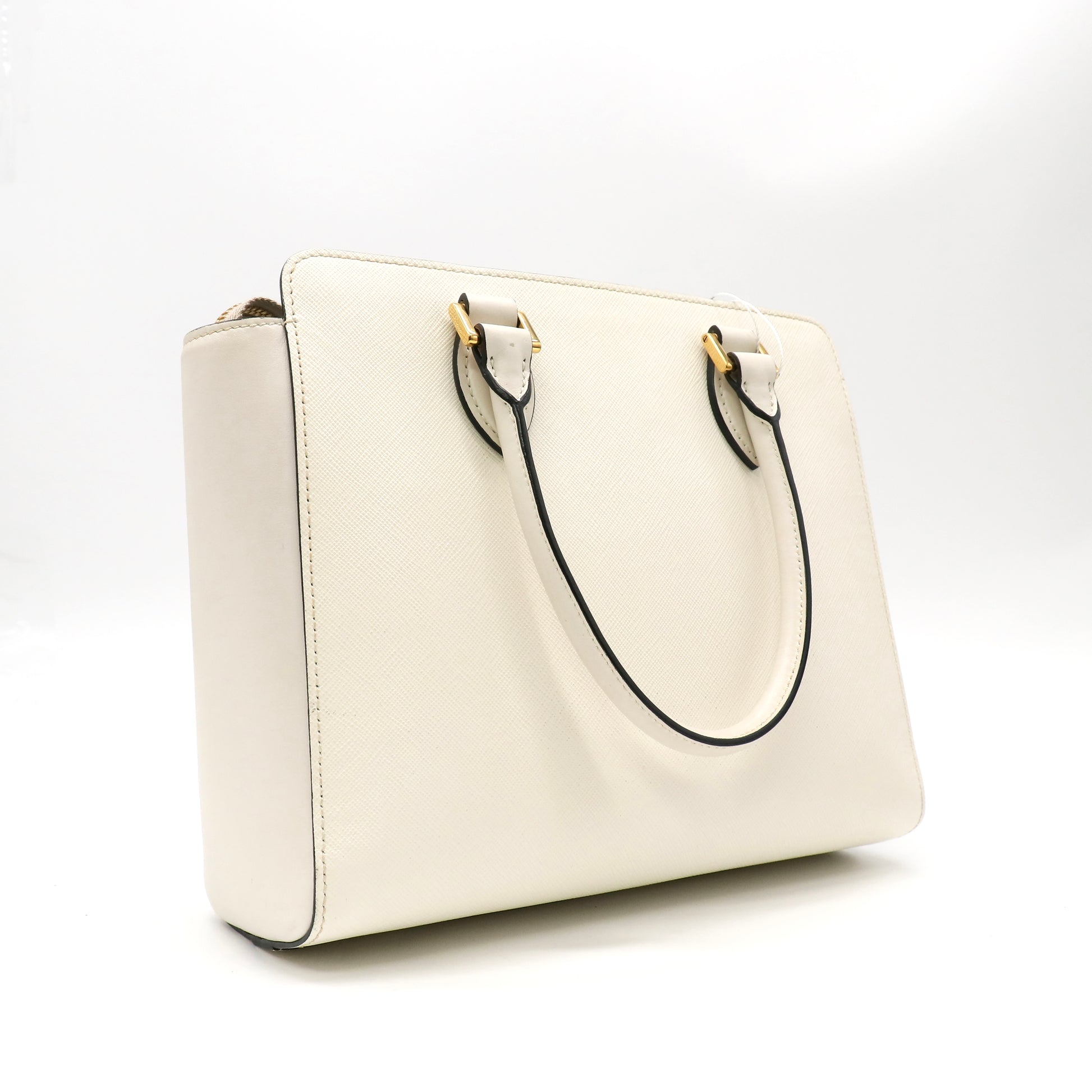 Prada Saffiano Lux Tote Bag twins LDZ590